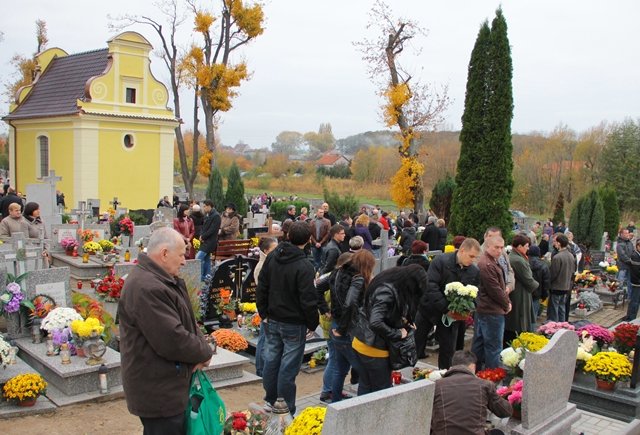 Uroczystości Wszystkich Świętych w Tolkmicku