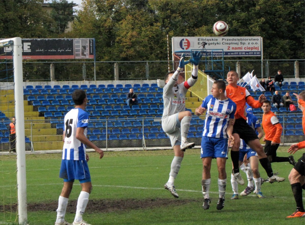 Concordia Elbląg przegrała z Pelikanem Łowicz 0:1