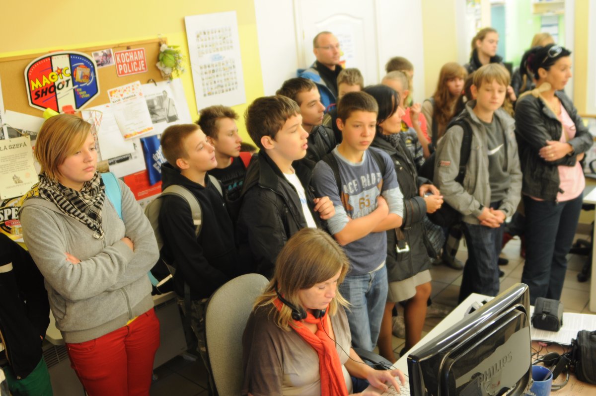 Uczniowie odwiedzili redakcję Dziennika Elbląskiego