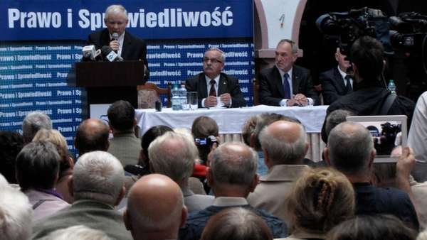 Kaczyński w Elblągu. Odmówiono nam, ale się nie poddaliśmy