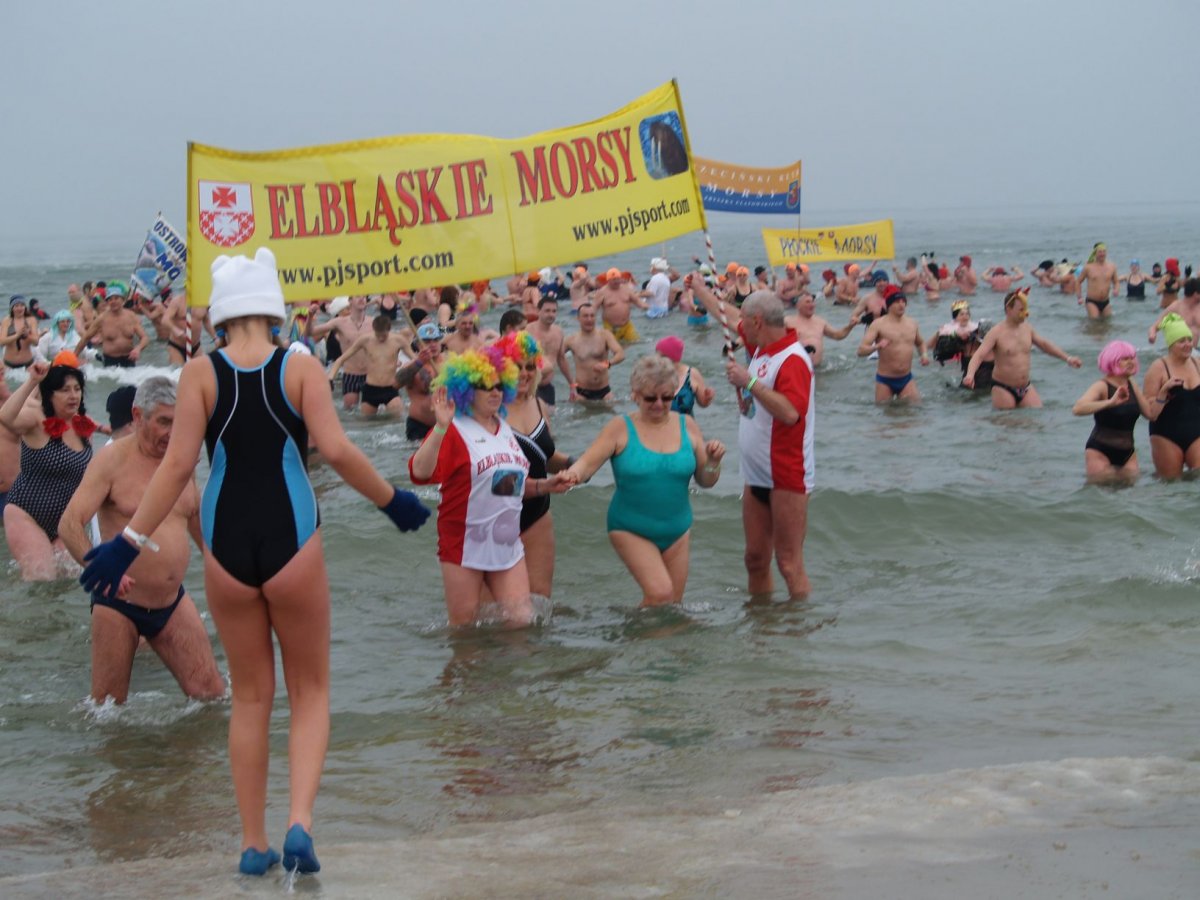 W niedzielę elbląskie morsy wskoczą do Bałtyku  