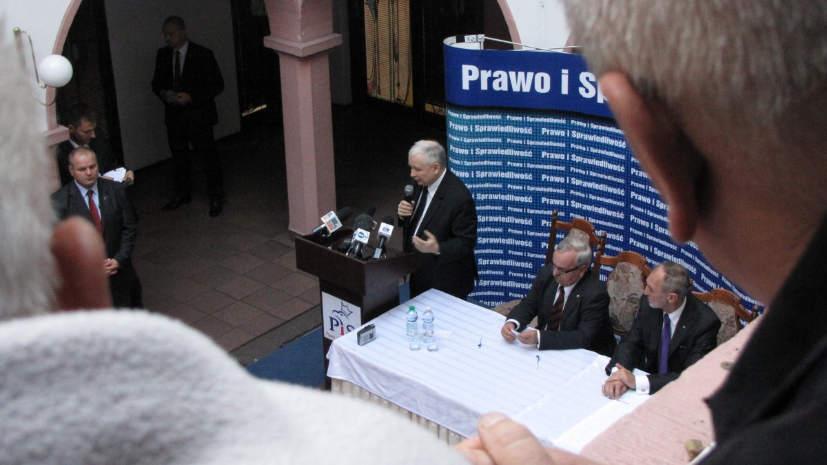Jarosław Kaczyński odwiedził Elbląg