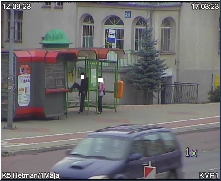Niszczył wiatę. Nagrały go kamery monitoringu