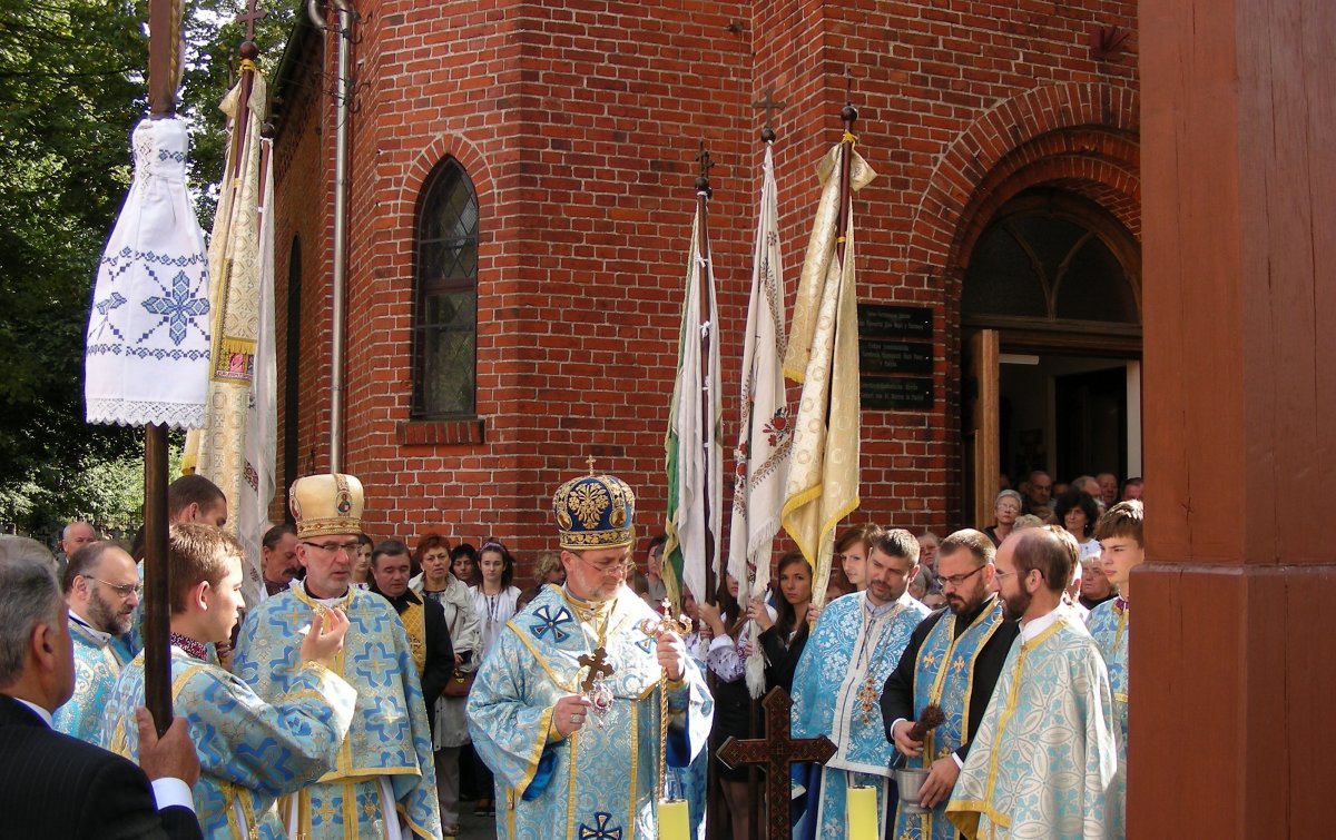 Grekokatolicy świętowali w Pasłęku