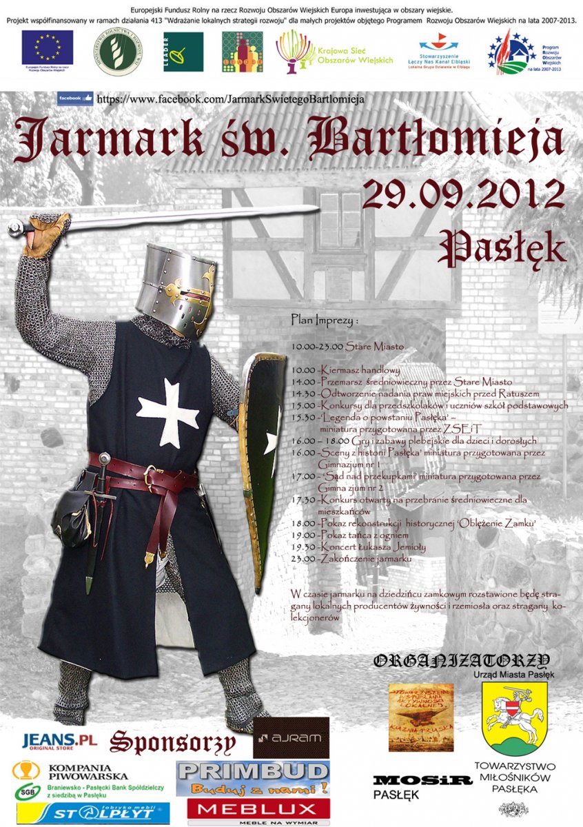 Pasłęk zaprasza... Przenieśmy się w średniowieczne czasy!