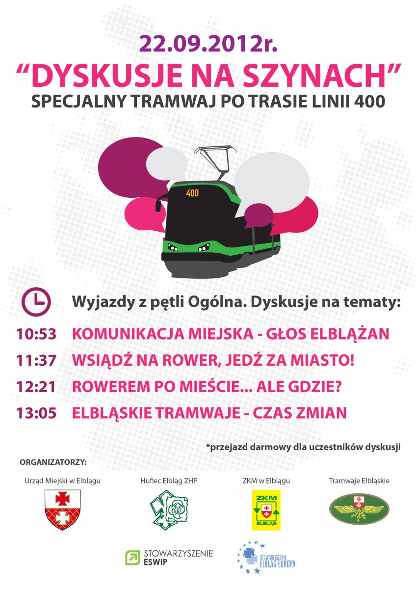 Podyskutuj na szynach