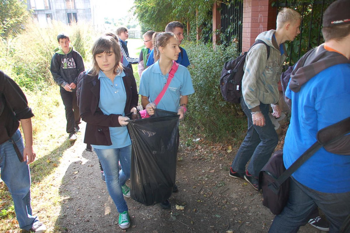 Napisali do nas: uczniowie Zespołu Szkół nr 1 sprzątali świat