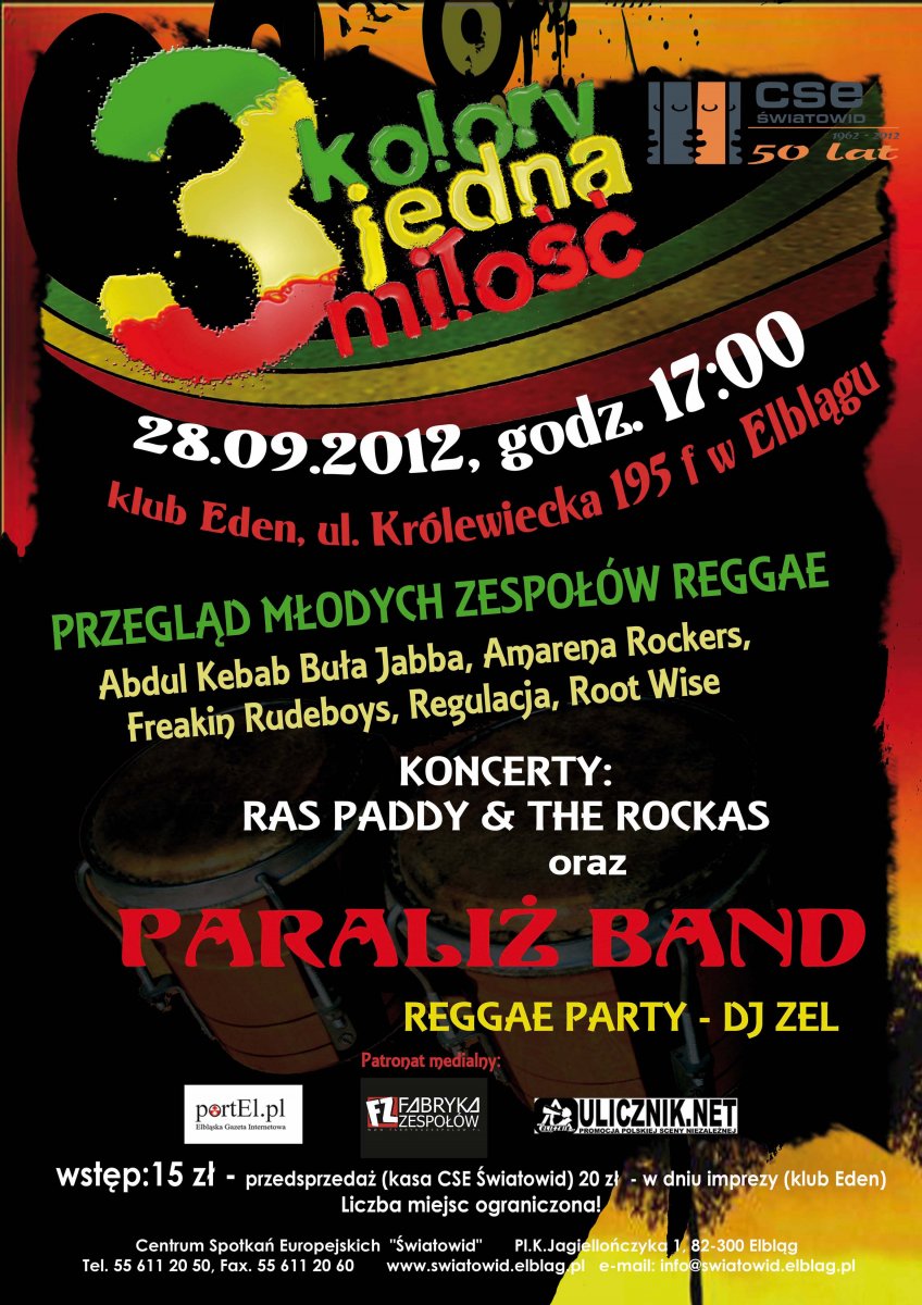 Pięć zespołów, czterech jurorów… Przegląd Młodych Zespołów Reggae 