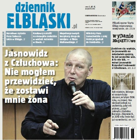W sobotę kolejne kwadratowe wydanie Dziennika Elbląskiego