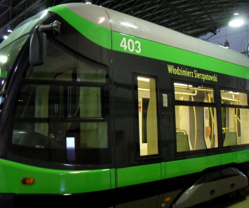 Kolejny tramwaj z patronem już na trasie