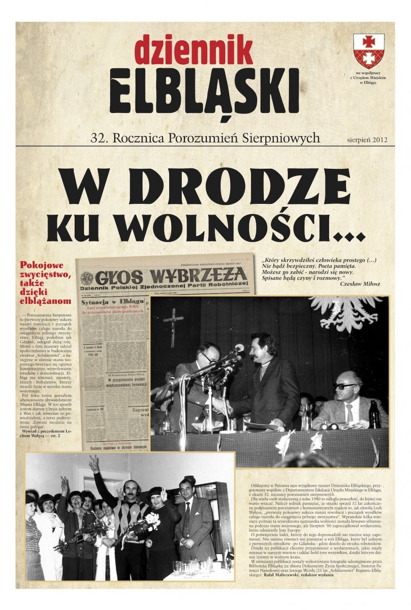 Wyjątkowe wydanie Dziennika Elbląskiego