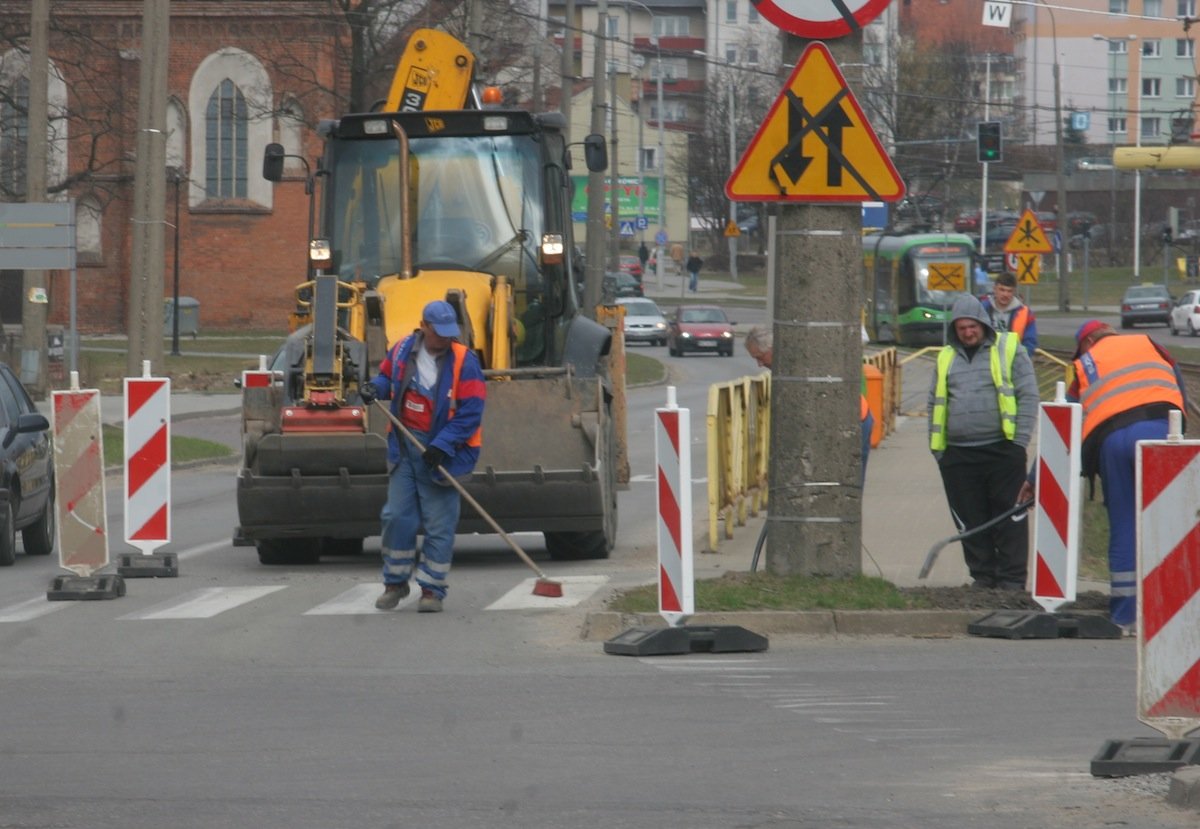 Remont drogi 503 w Elblągu. Kolejne utrudnienia od 29 sierpnia