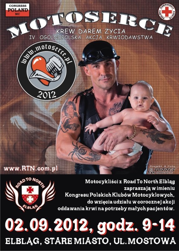Motoserce - oddaj krew dla dzieci