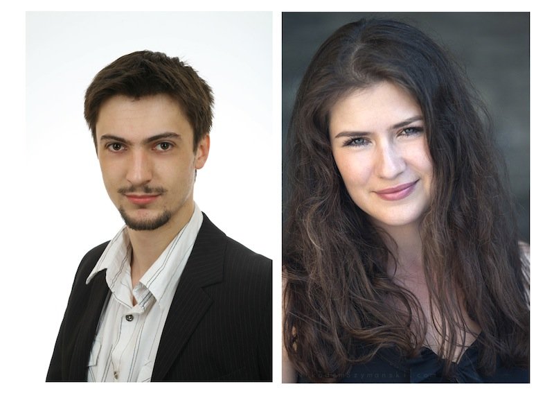 Natalia Jakubowska i Piotr Boratyński. Nowe twarze w elbląskim teatrze