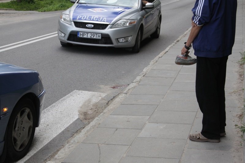 Potrącił siedmiolatka na przejściu dla pieszych
