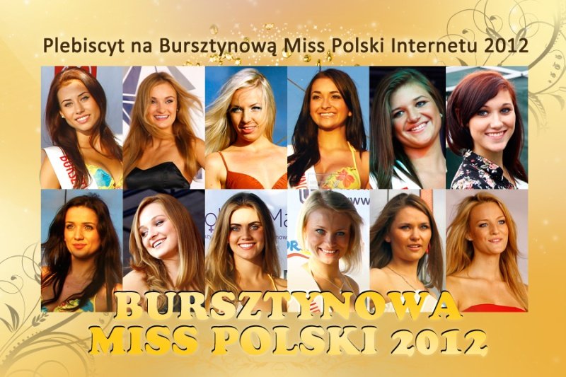 Wybierz Bursztynową Miss Polski Internetu 2012 i wygraj tablet