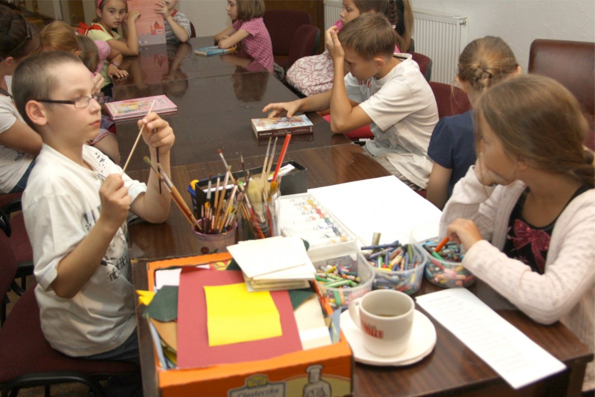Jak pracuje ilustrator książek? Warsztaty w bibliotece