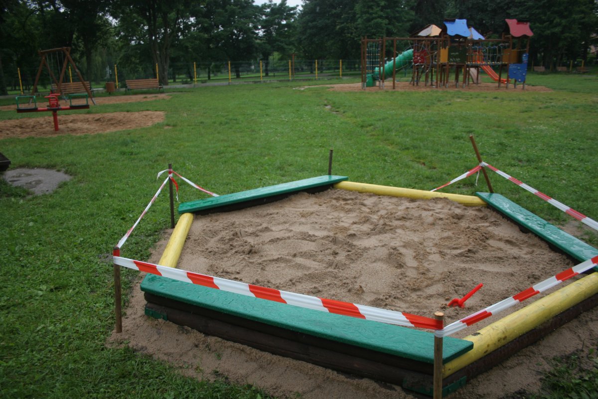 Maluchy mogą się cieszyć. Jest piaskownica w Parku Kajki