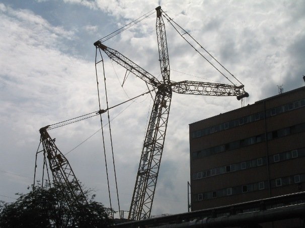 Niecodzienny dźwig w Elektrociepłowni Elbląg