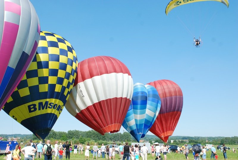Świętojańskie Zawody Balonowe. Z lotu ptaka i poziomu ssaka