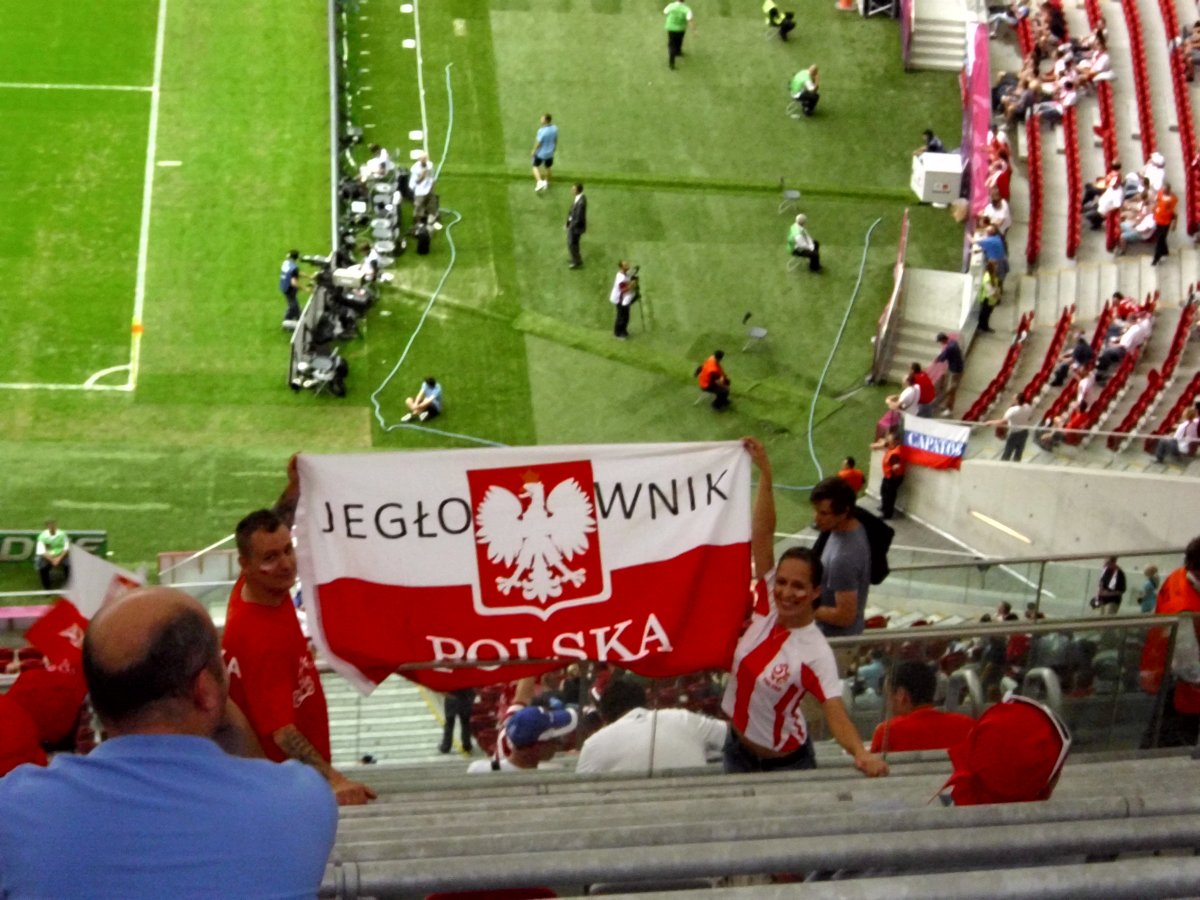 Jegłownik na Stadionie Narodowym