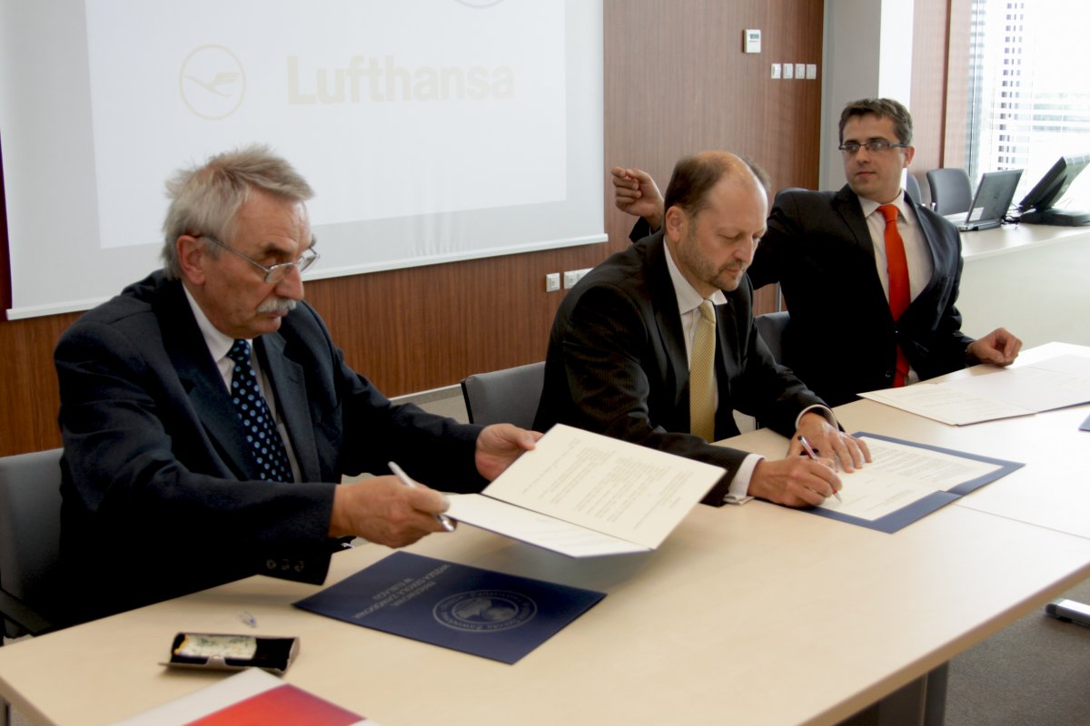 Lufthansa wykształci elbląskich studentów