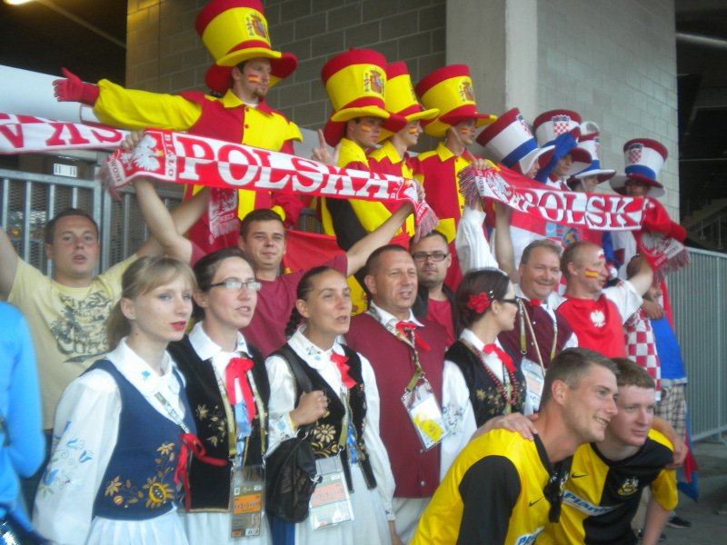 Tak się bawili Hiszpanie i Chorwaci w Gdańsku. Zdjęcia!