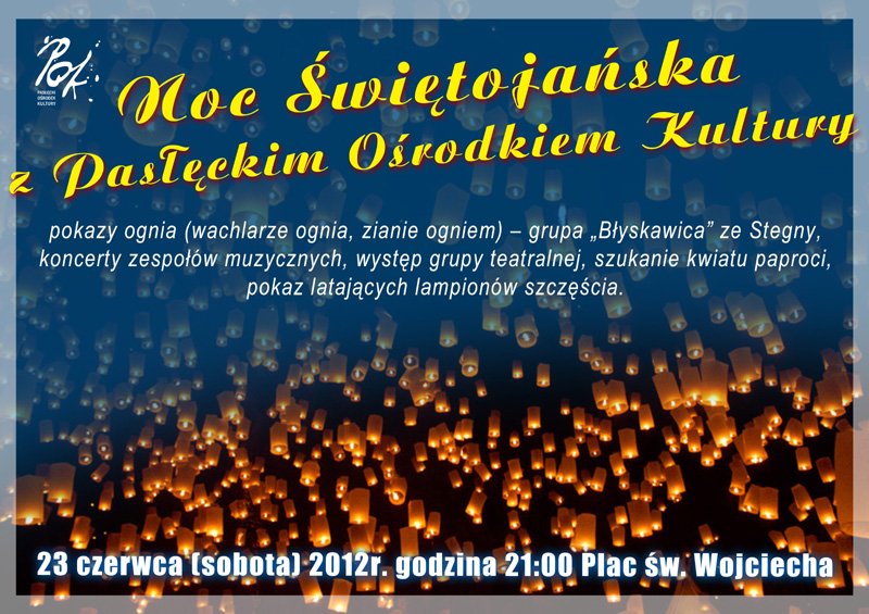 Noc Świętojańska w Pasłęku