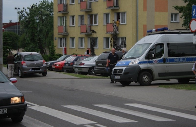 8-latka potrącona na pasach trafiła do szpitala