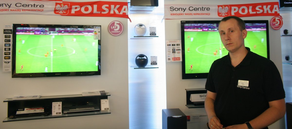 Elblążanie chcą ogladać Euro w nowych telewizorach