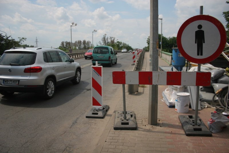 Remont mostu w ciągu Tysiąclecia rozpoczęty
