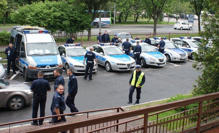Policjanci z elbląskiej drogówki pojechali do Gdańska