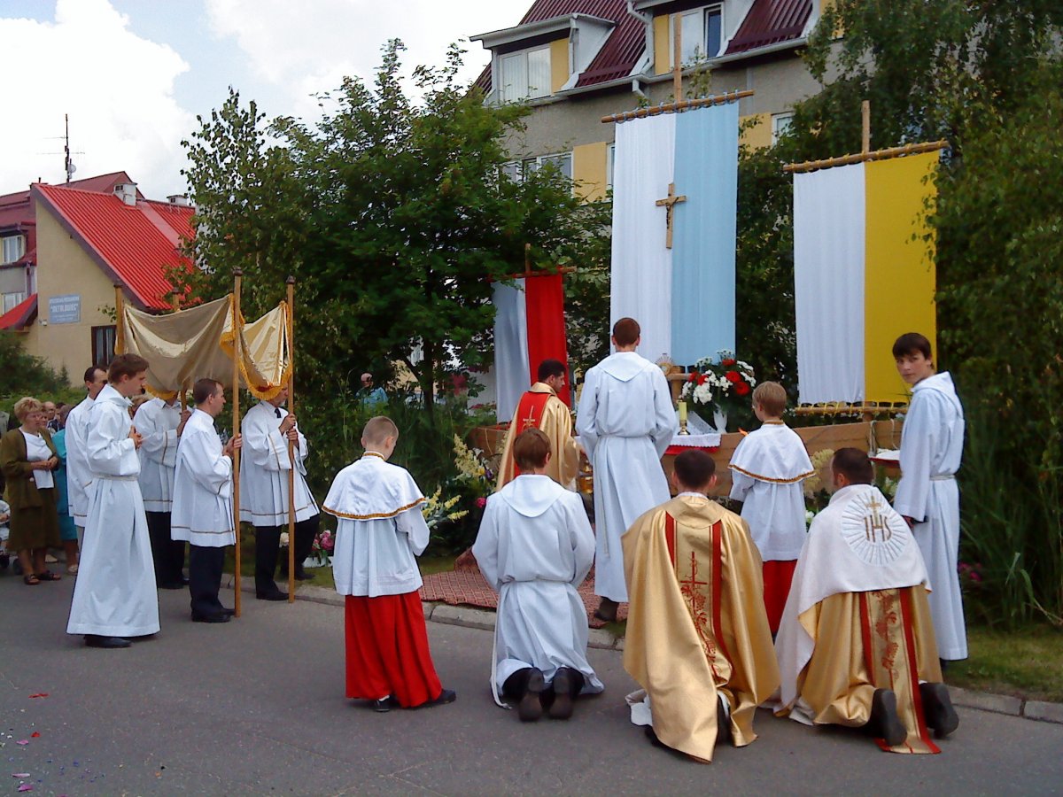 Uroczystości Bożego Ciała w Elblągu
