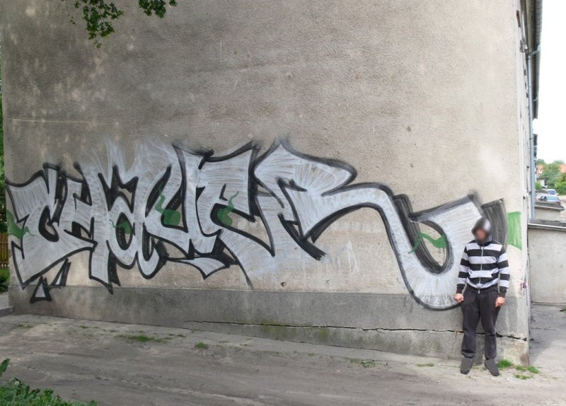 Zatrzymano graficiarza. Zdradził go własny znak rozpoznawczy