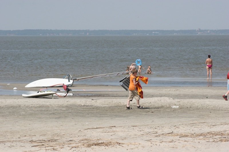Nadzalewowe plaże czekają na sezon i turystów