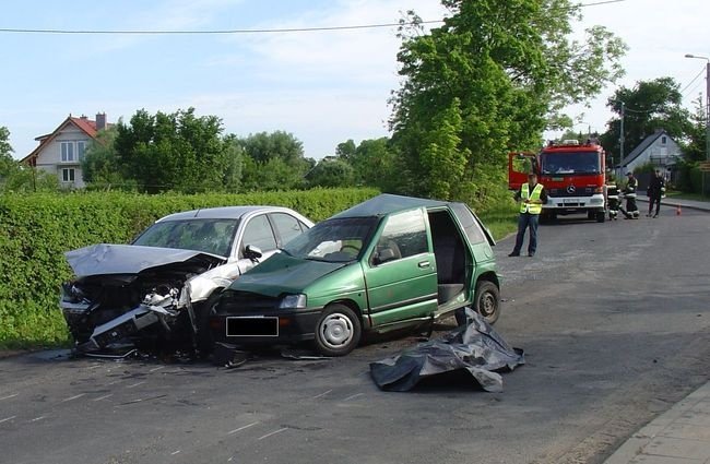 24-latek zginął w wypadku w Żuławkach k. Nowego Dworu Gd.