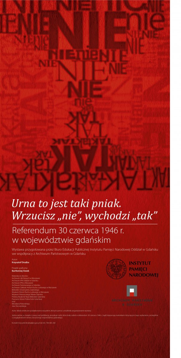 Wystawa Referendum ludowe 1946 roku