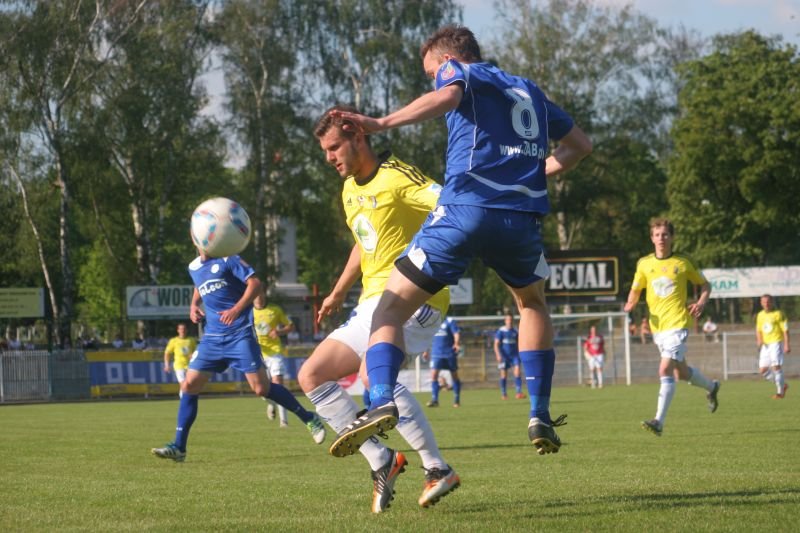Olimpia na pożegnanie I ligi w Elblągu wygrała z Dolcanem 4:1