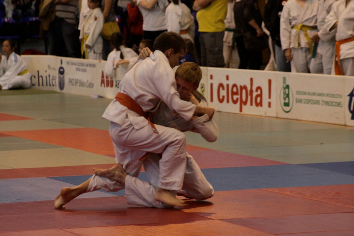 Najmłodsi judocy walczyli w Elblągu o medale 