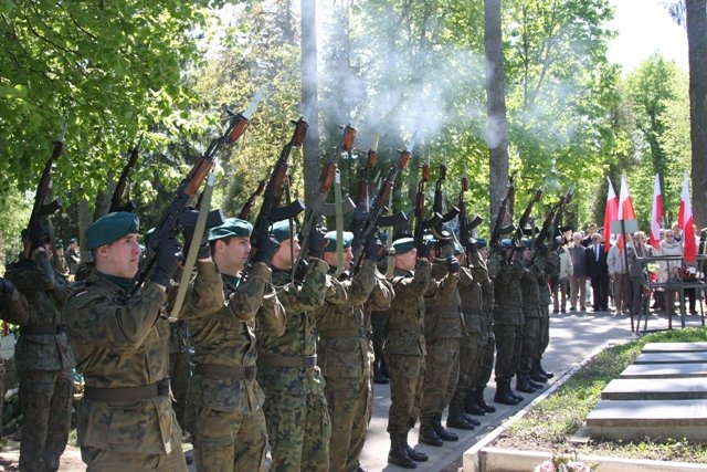 Obchody 67. rocznicy zakończenia II Wojny Światowej w Garnizonie Elbląg