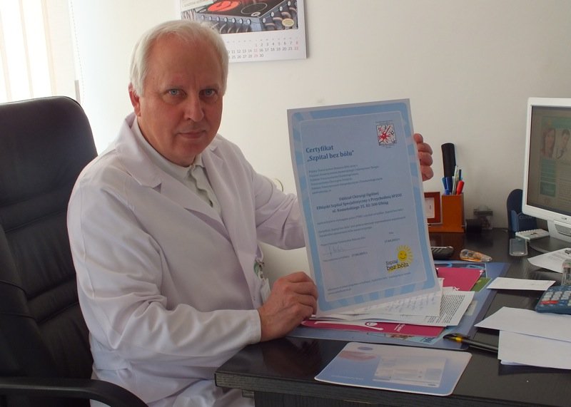 Szpital bez bólu.  Żeby pacjent nie bał się operacji