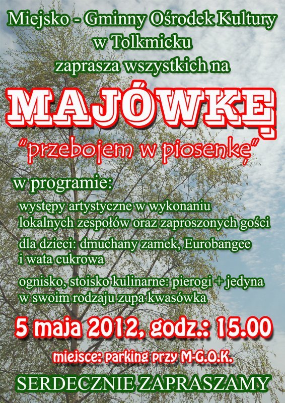 Majówka w Tolkmicku  