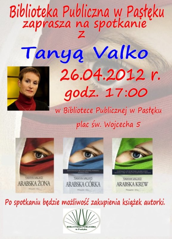 Spotkannie z Tanyą Valko autorką książek o Libii