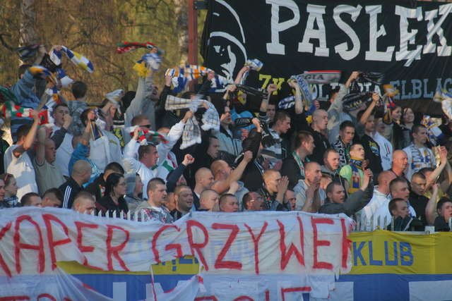 Olimpia gra z Wartą. 
