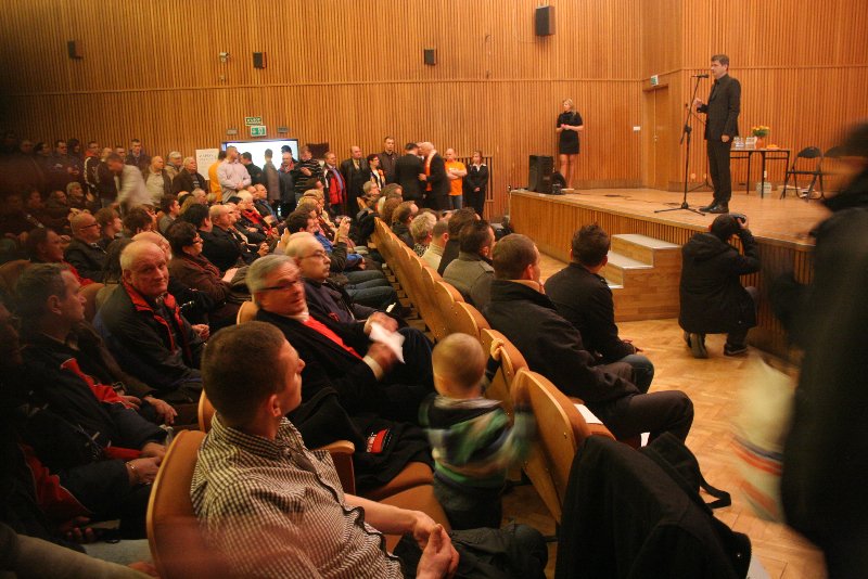 Janusz Palikot w Elblągu. 