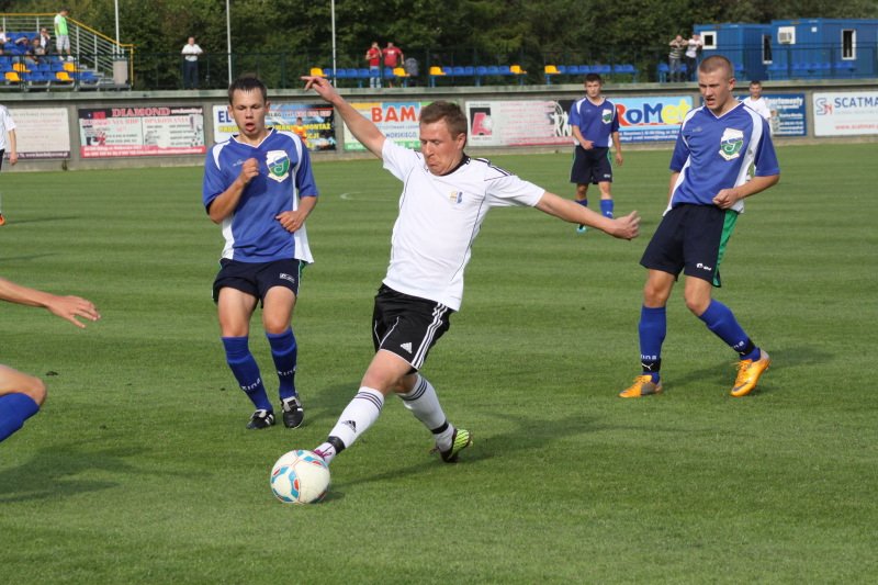 III liga piłkarska: Olimpia 2004 Elbląg - ŁKS Łomża 0:2