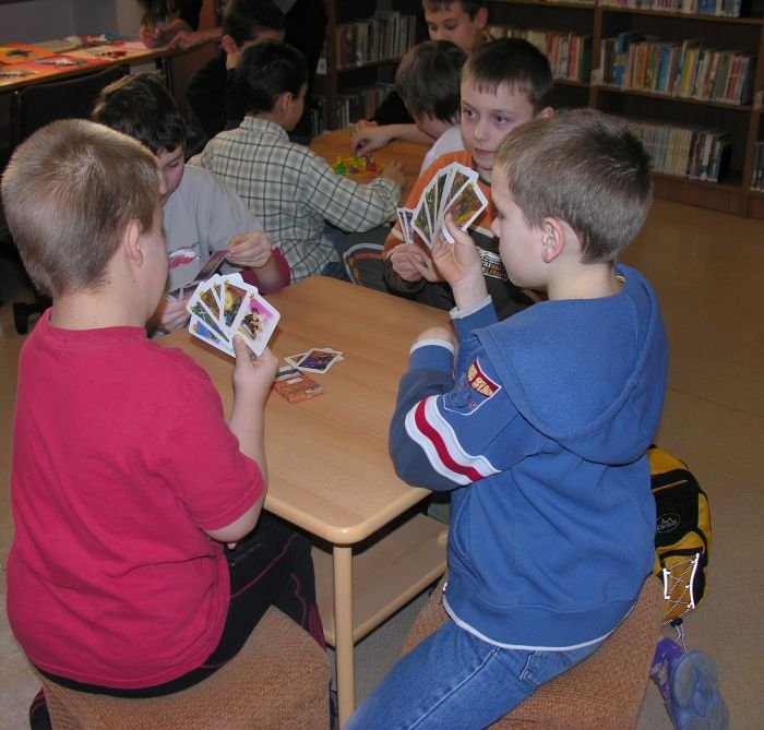 Spotkanie z grami w Bibliotece