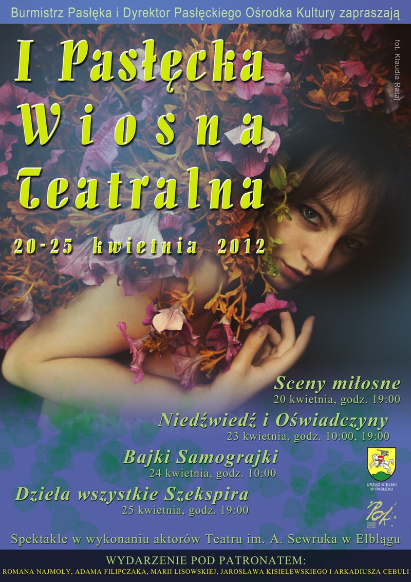 I Pasłęcka Wiosna Teatralna. Odbierz złoty karnet