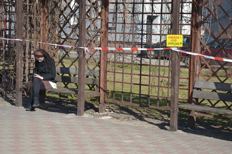 Zawinili aura i wandale. Pergoli przy ul. 1 Maja nie bedzie