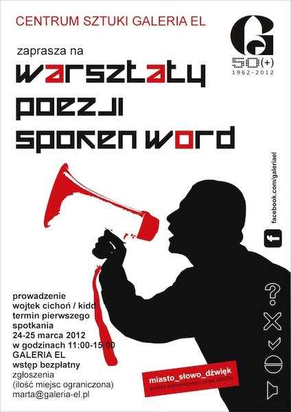 Warsztaty poezji spoken word w Galerii El